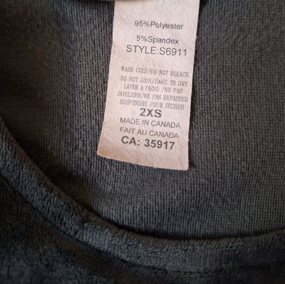 SPARROW  Green Olive Mock Neck Sleeveless Velvet Maxi Gown - Picture 6 of 6